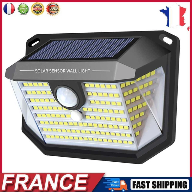 Solar LED Lights Outdoor Security Wall Lamp PIR Motion Sensor Garden Decor Lamp