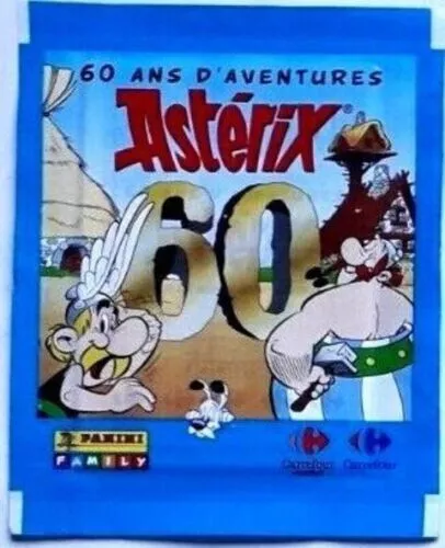 35 pochettes Asterix 60 ans d'aventures carrefour