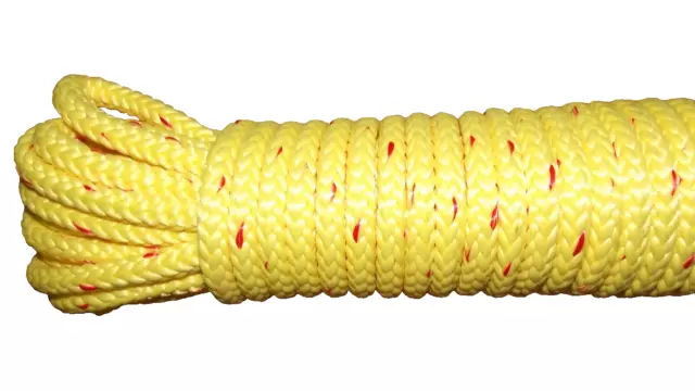 5/16" (8mm) x 55' Mainsheet Line,  12-Strand Braid Sail Line, Boat Rope -- NEW