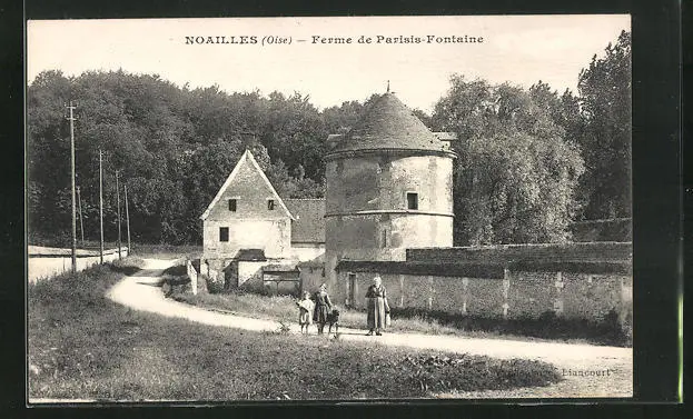 CPA Noailles, Ferme de Parisis-Fontaine