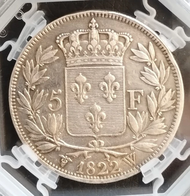 Pièce De 5 Francs Louis XVIII 1815 I Limoges - Argent, Qualité SUP, 24,96 G