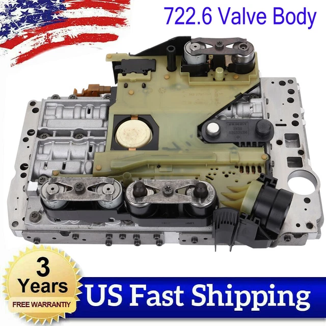 Transmission Valve Body Solenoid With Conductor Plate For Mercedes 722.6 - Compatible With S320, S430, S500 & More