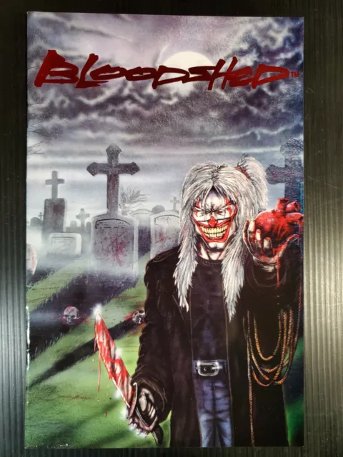Bloodshed #1 Limited Edition, Damage Comics, Ernie, Sanchez, Evil Clown, NM
