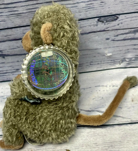 1998 Coca-Cola International Beanie Plush Baboon - Croon/Pakistan