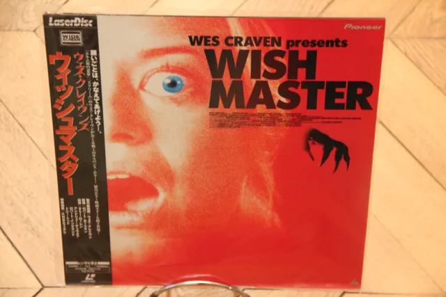 Wishmaster 1997 Laserdisc LD NTSC JAPAN OBI�Horror