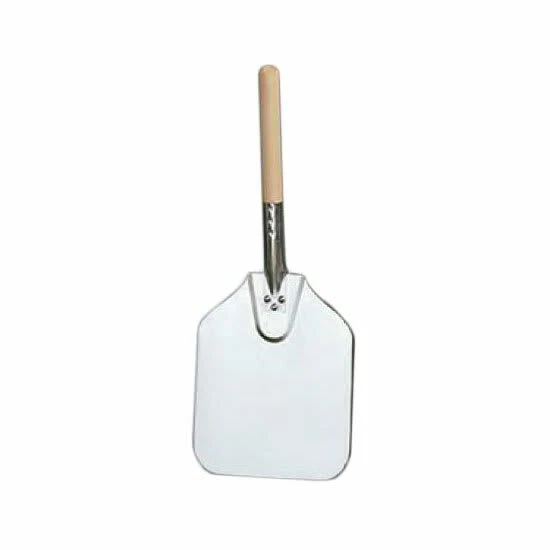 American Metalcraft 2109 21" Pizza Peel w/ Blade & Handle, Aluminum/Wood