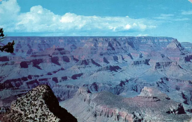 Arizona AZ Grand Canyon Seen From Grand View Point Postcard
