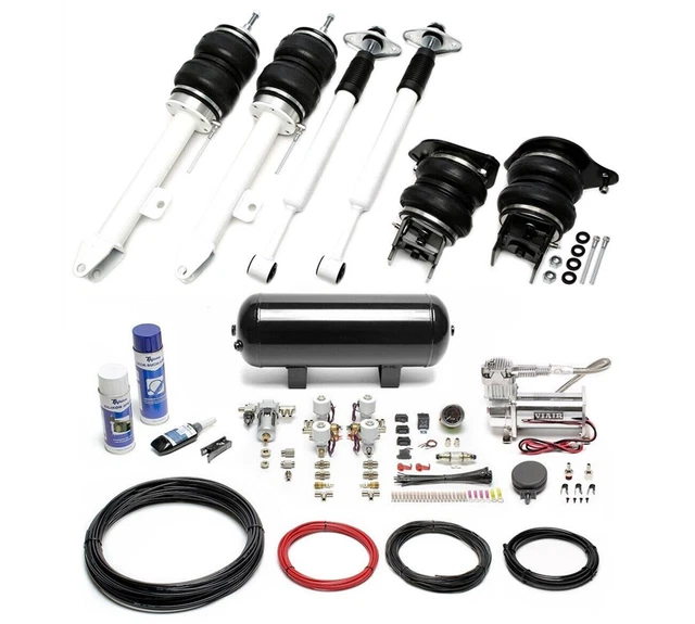 Ta technix Air Châssis Viair Compresseur Kit Noir pour Dodge Challenger