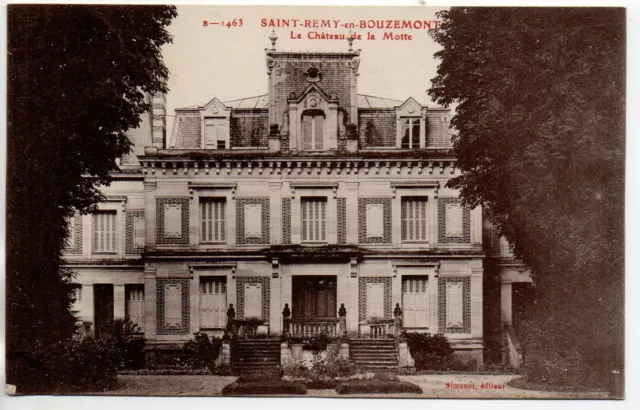 SAINT REMY EN BOUZEMONT - Marne - CPA 51 - le chateau 3