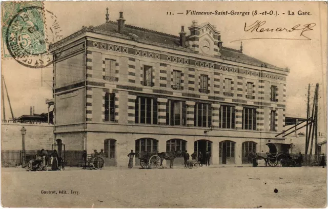CPA AK Villeneuve St.Georges La Gare FRANCE (1282790)