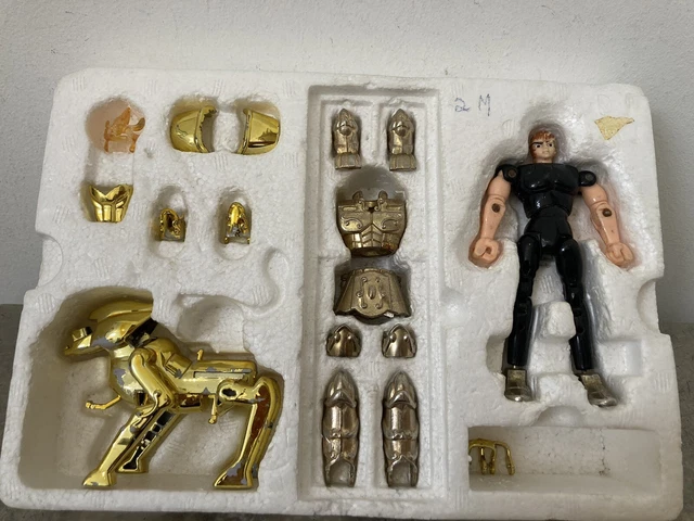 SAINT SEIYA VINTAGE Chevalier D’or V1 Aiolia Du Lion Loose + Poly