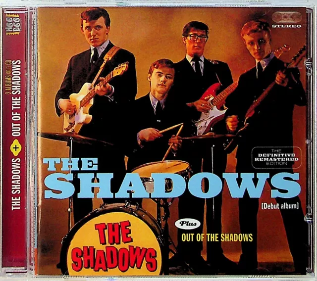 The Shadows -Debut Album & Out Of The Shadows 2on1 CD (Remastered) Bonus Tracks