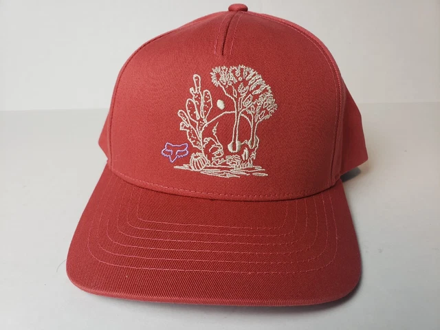 Red Fox Hat Racing Road Trippin Snapback  Free shipping NWOT