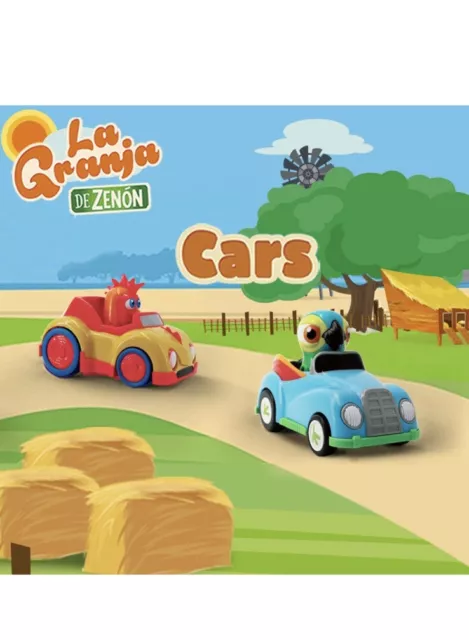 La Granja De Zenon Car Toys for Toddlers 1-3 Chicken Toys Bartolito and Bird ...