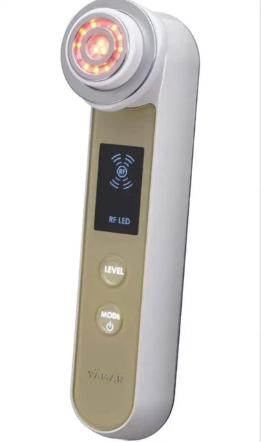 YA-MAN RF Beaute Photo Plus EX Dispositivo Facial de Belleza Masajeador LED Dorado HRF20N JPN