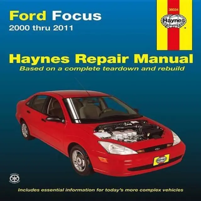 Ford Focus (2000-2011) Haynes Repair Manual (USA): 2000-2007 by Haynes Publishin