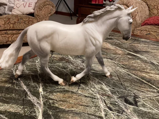 Breyer O’Leary Irish Diamond Traditional Dapple Grey Cleveland Bay Draft