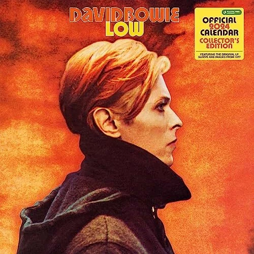 DAVID BOWIE 2024 Calendar Collectors Edition Record Sleeve Wall Format