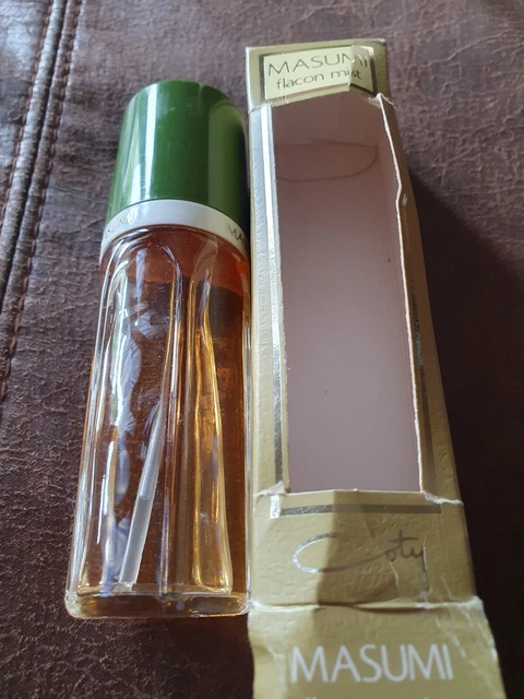 VINTAGE COTY MASUMI Flacon Mist Spray By Coty PicClick UK