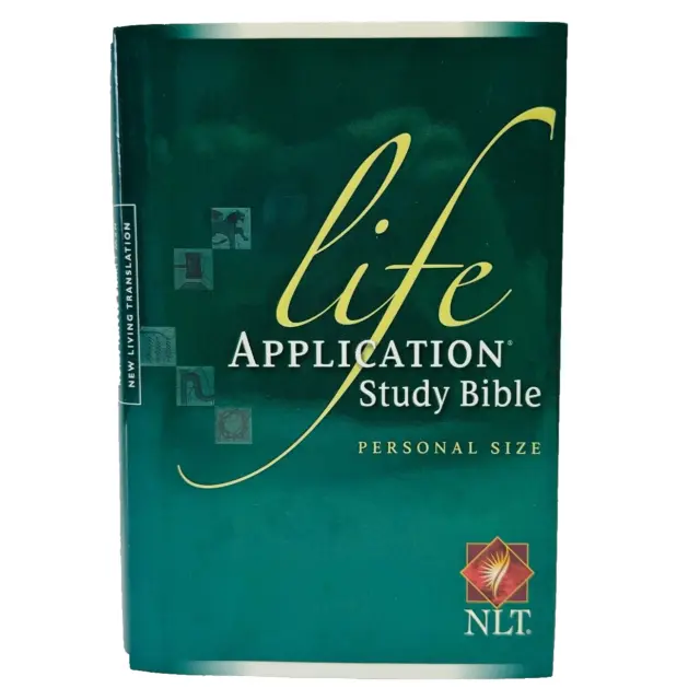 Life Application Study Bible Personal Size Edition Hardcover Book NLT Religion