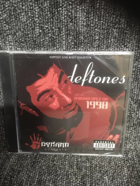 Deftones Live At Dynamo Open Air 1998. Brand New Sealed Rare Cd. Freepost In Uk