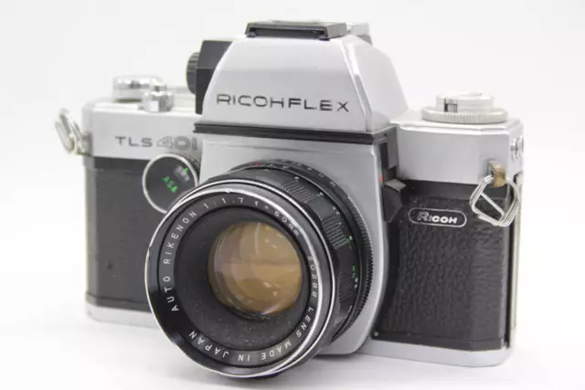 Ricoh Ricohflex TLS 401 AUTO RIKENON 50mm F1.7 body lens set film camera