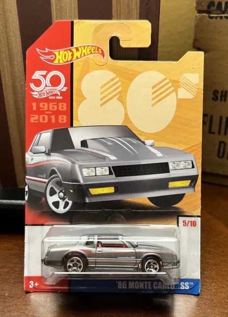 Hot Wheels 80s-1986 Chevrolet Monte Carlo SS-NIP