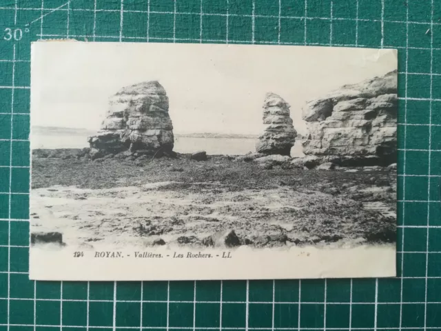 Xg298 CPA Circa 1926 Royan - Vallières - All Rocks