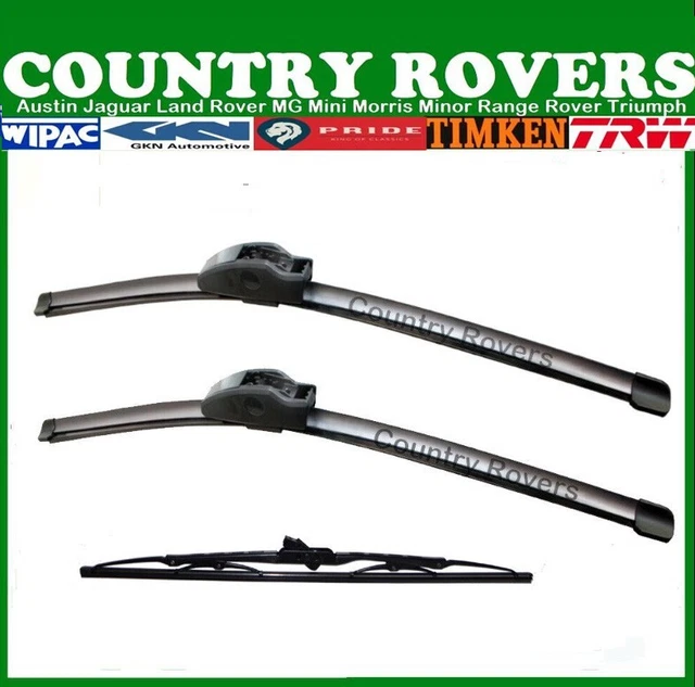 LAND ROVER DISCOVERY 3 & 4 Wiper Blade Set Front & Rear Blades