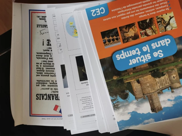 LUDIC /SE SITUER DANS LE TEMPS / manuel scolaire CE2 EUR 49,00