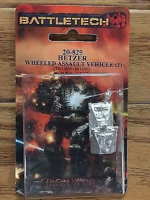 Battletech Hetzer Wheeled Assault Vehicle (2) 20-829 (*See Per Order Flat Rate