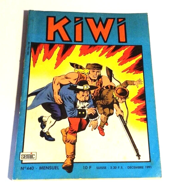 Petit format   KIWI , mensuel N° 440,   Bon état.