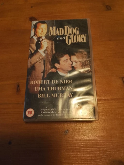 MAD DOG AND Glory Movie-Vhs Tape-Robert Deniro,Uma Thurman,Bill Murray ...