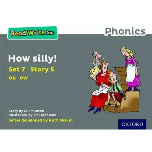 READ WRITE INC. Phonics Grey Set 7 Storybook 5 How Sil Paperback NEW Gill Mun £7.39 PicClick UK