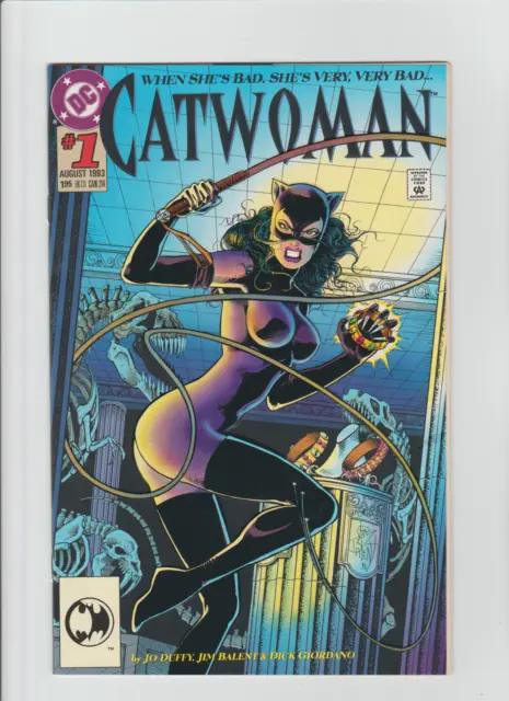 Catwoman #1 NM DC Comics 1993 Jo Duffy Jim Balent FIRST ISSUE EMBOSSED COVER