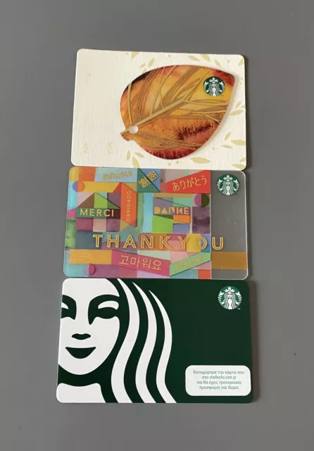 STARBUCKS Cards FR.DE.GR OHNE GUTHABEN!!!