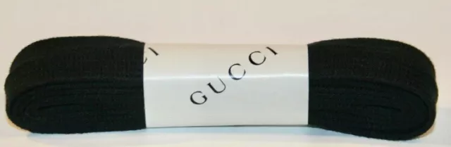 Gucci Low Top Black Shoe Laces