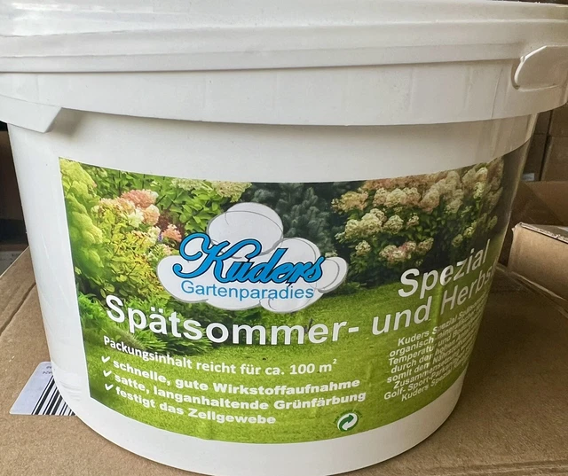 KUDERS GARTENPARADIES BIO Aktiv Dnger 2,6 L fr Obst Gemse Zierpflanzen  NEU OV EUR 34,99 - PicClick DE