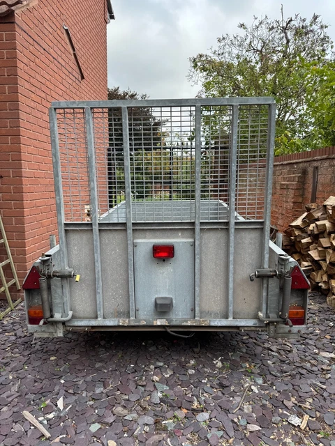 IFOR WILLIAMS TRAILER 8 x 4 Drop Down Loading Ramp Light Use. GD84G ...