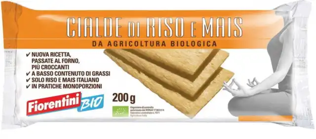 Glutenfreies Reis-Mais-Knäckebrot BIO 200 g - FIORENTINI