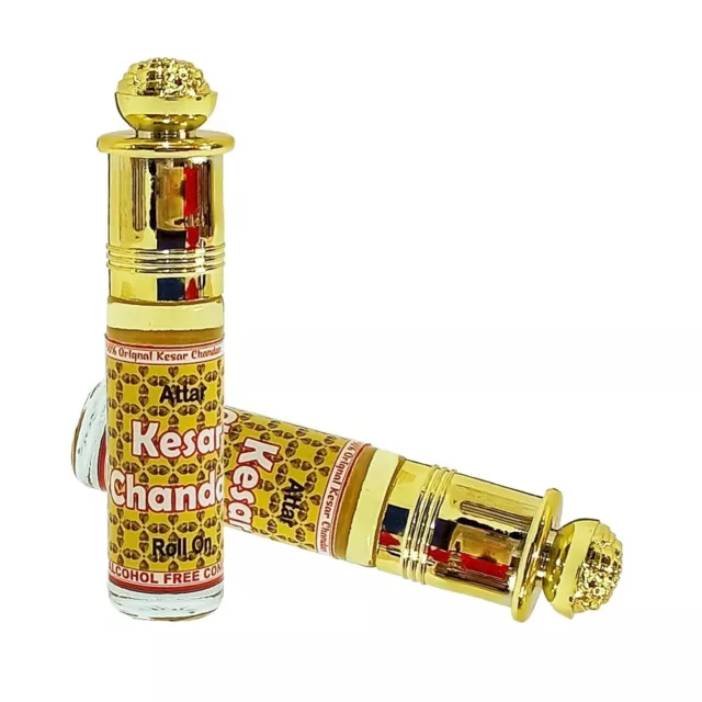 Attar Kesar Chandan Long lasting Roll On Ittar Use This to Relax & Refresh Mind