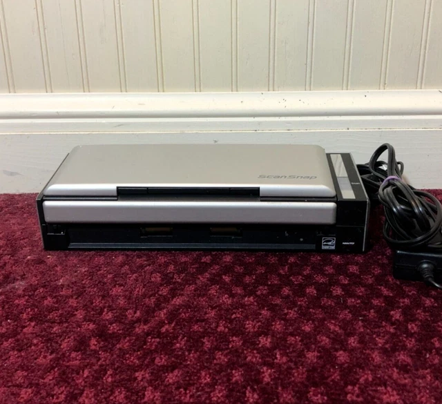FUJITSU SCANSNAP S1300 Document Scanner **Not Working For Parts