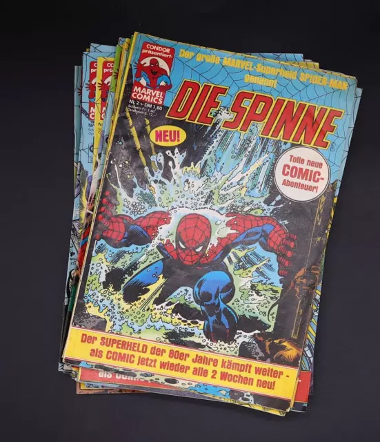 Die Spinne Spider-Man Marvel Condor Verlag Comic Heft ab Nr. 2 bis 252