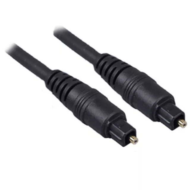 DIGITAL AUDIO FIBRE OPTIC OPTICAL TOSLink CABLE LEAD WIRE TV DVD PS4 1m 2m 3m