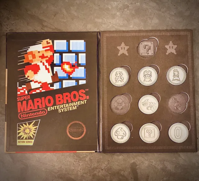 ALBUM for Super Mario Bros Collectible Coins Think Geek
