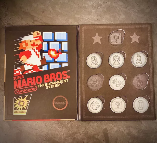 ALBUM for Super Mario Bros Collectible Coins Think Geek