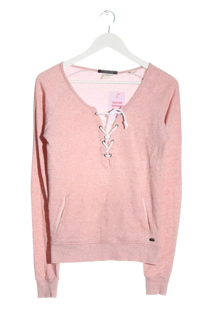 Felpa Maison Scotch donna taglia DE 38 rosa casual look