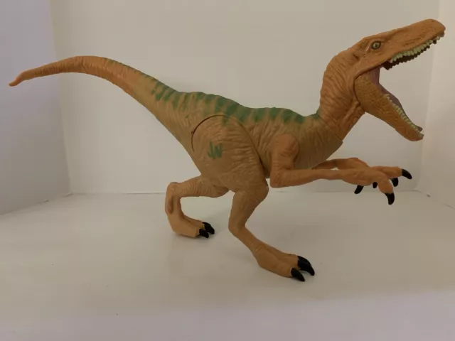 2015 HASBRO JURASSIC World Velociraptor Echo Raptor Dinosaur 10” Figure  $9.00 - PicClick
