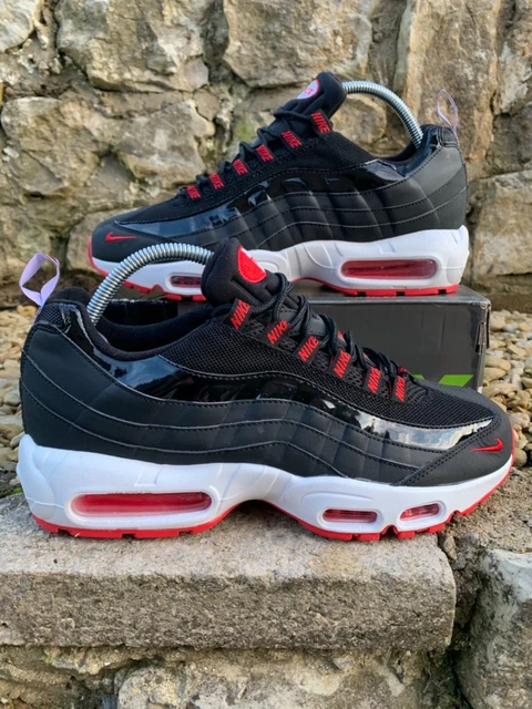 Air max 95 premium red and black top