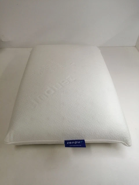ZenPur cuscino sonno memory foam 60x40 cm - 100% viscoelastico - bianco